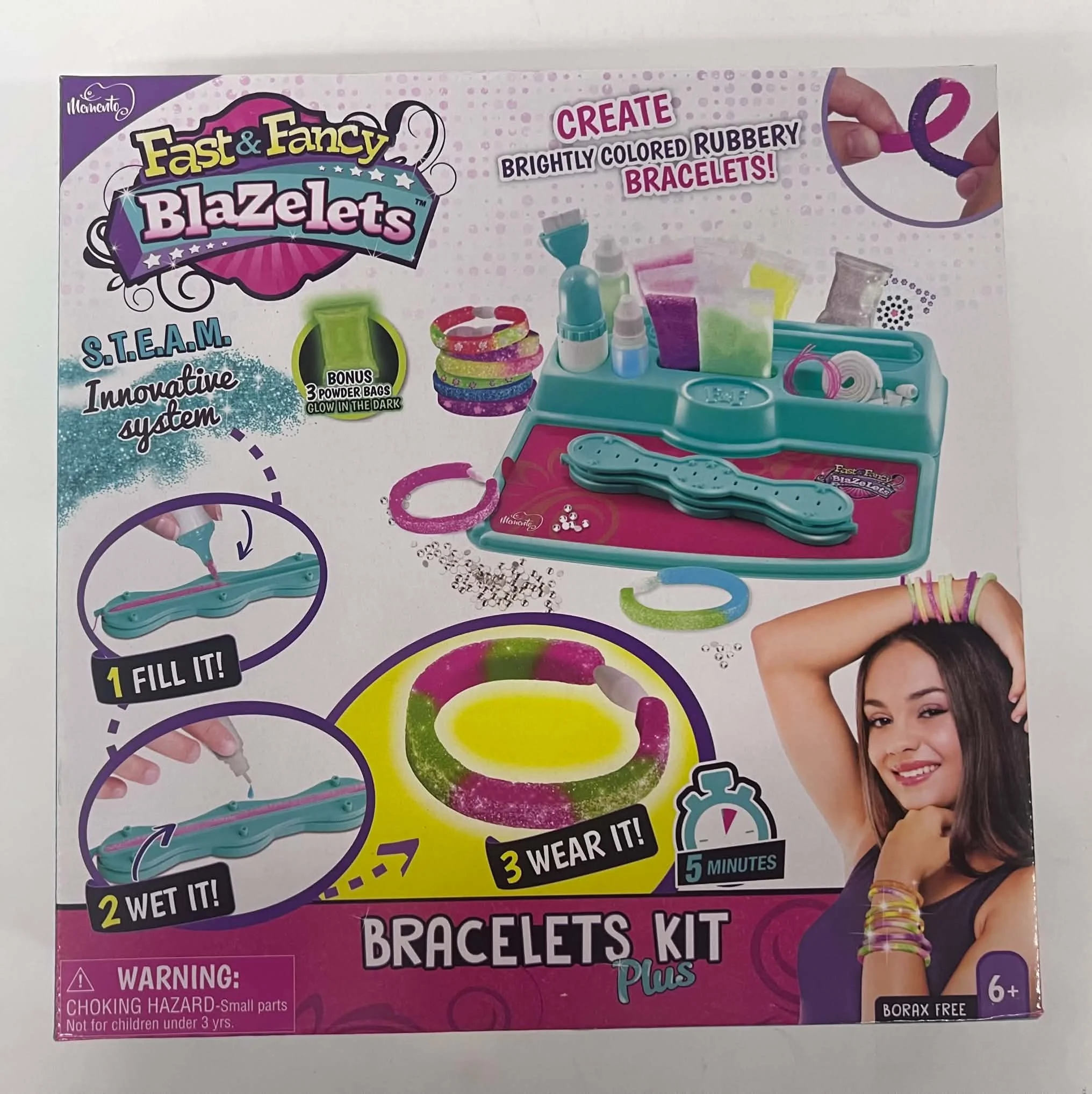 Fast & Fancy Blazeletts Bracelets Kit Plus