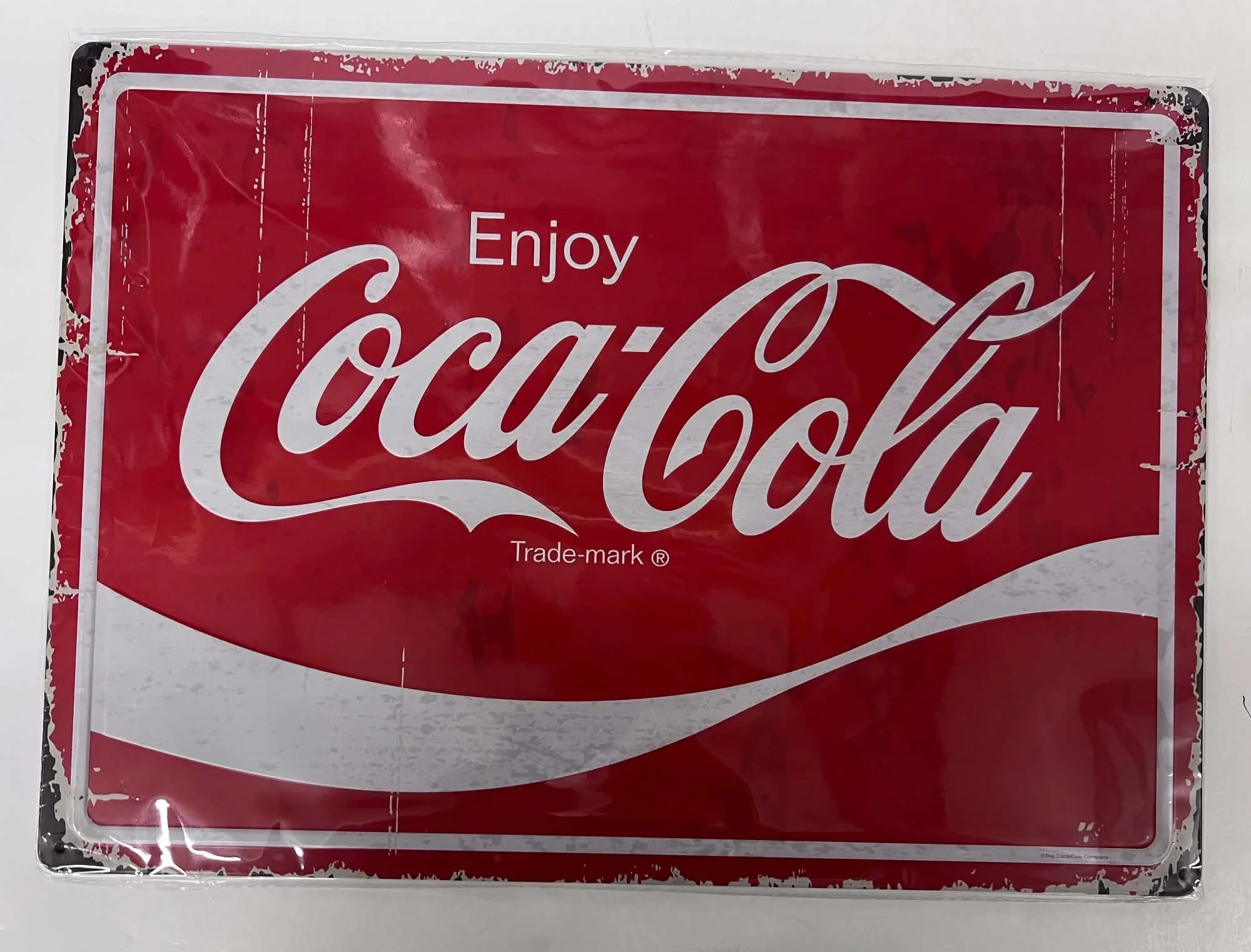 Classic Coca-Cola Tin Sign