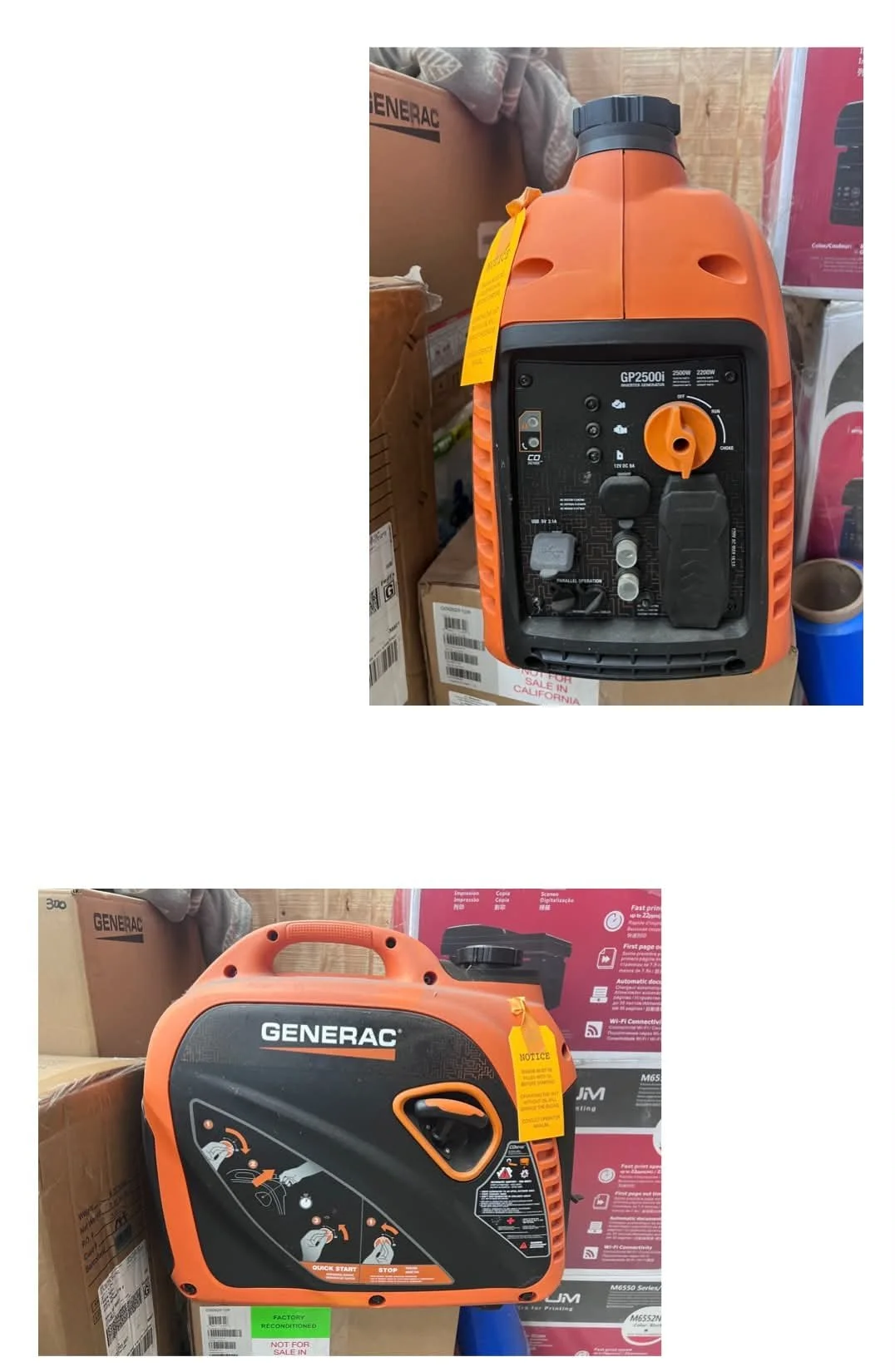 Generac GP2500i Inverter Generator