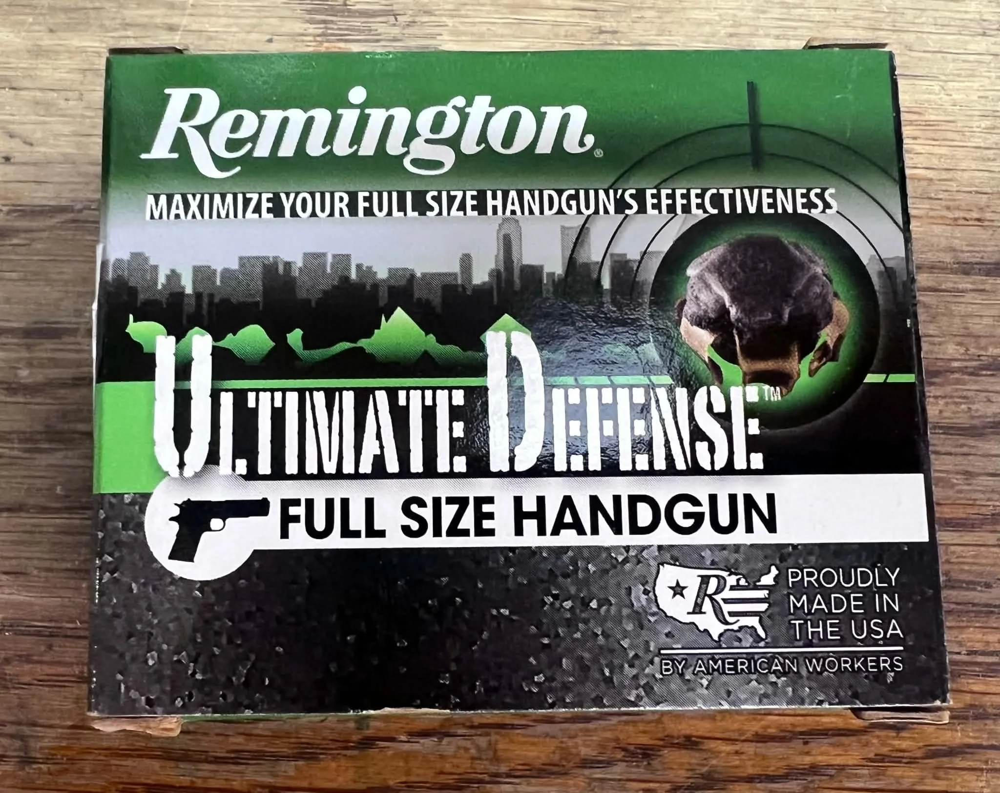 Remington Ultimate Defense Full-Size Handgun Ammunition