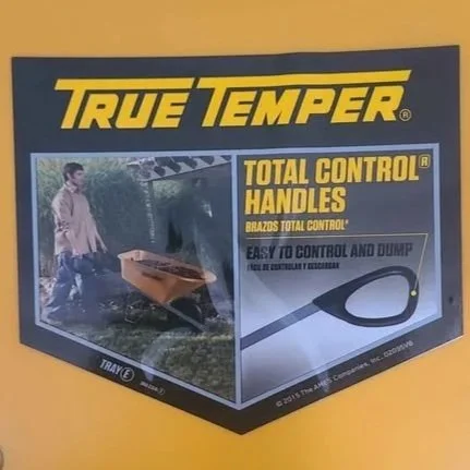 Tru Temper Heavy-Duty Wheelbarrow