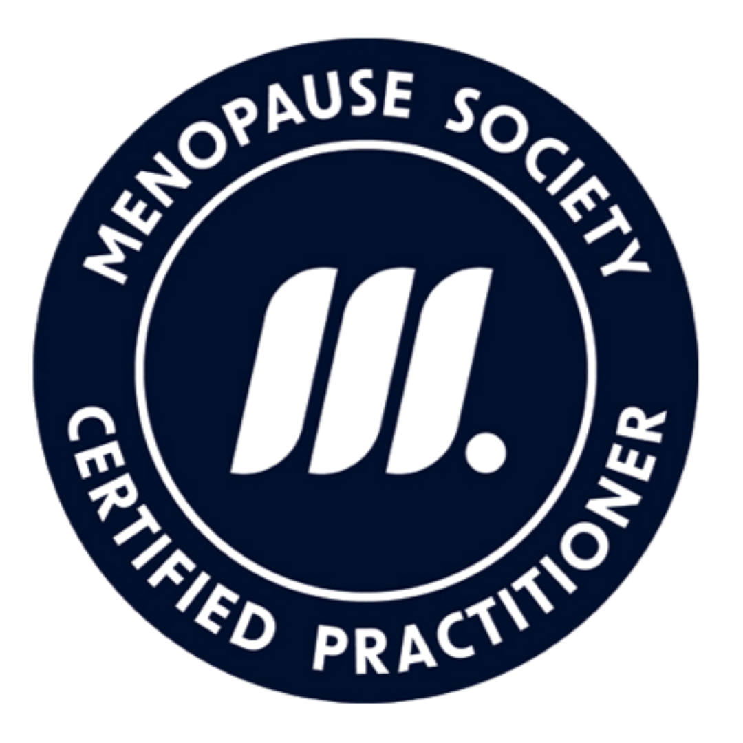 Menopause Society Certified Practitioner seal — Dr. Cleveland's credential for specialized perimenopause and menopause care