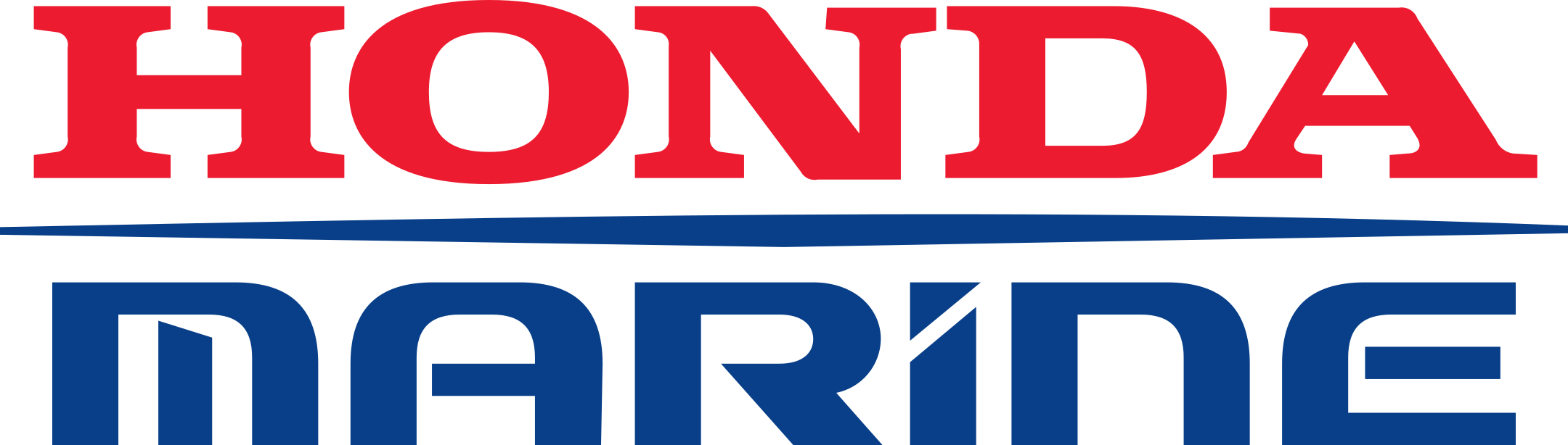 Logo with the words 'Honda' in red and 'Since 1968' in blue.