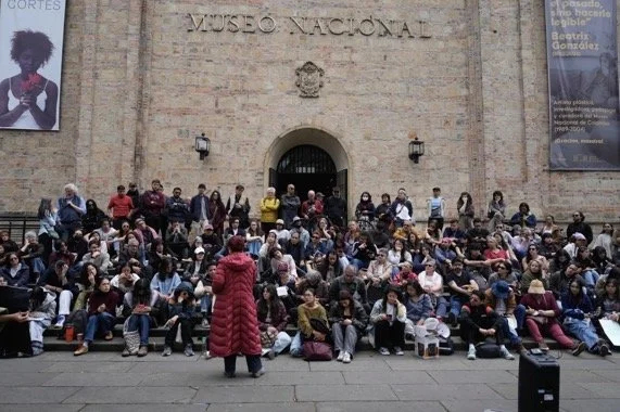 Trump-allied Colombian president removes art exhibits he deems communist, sparking protests