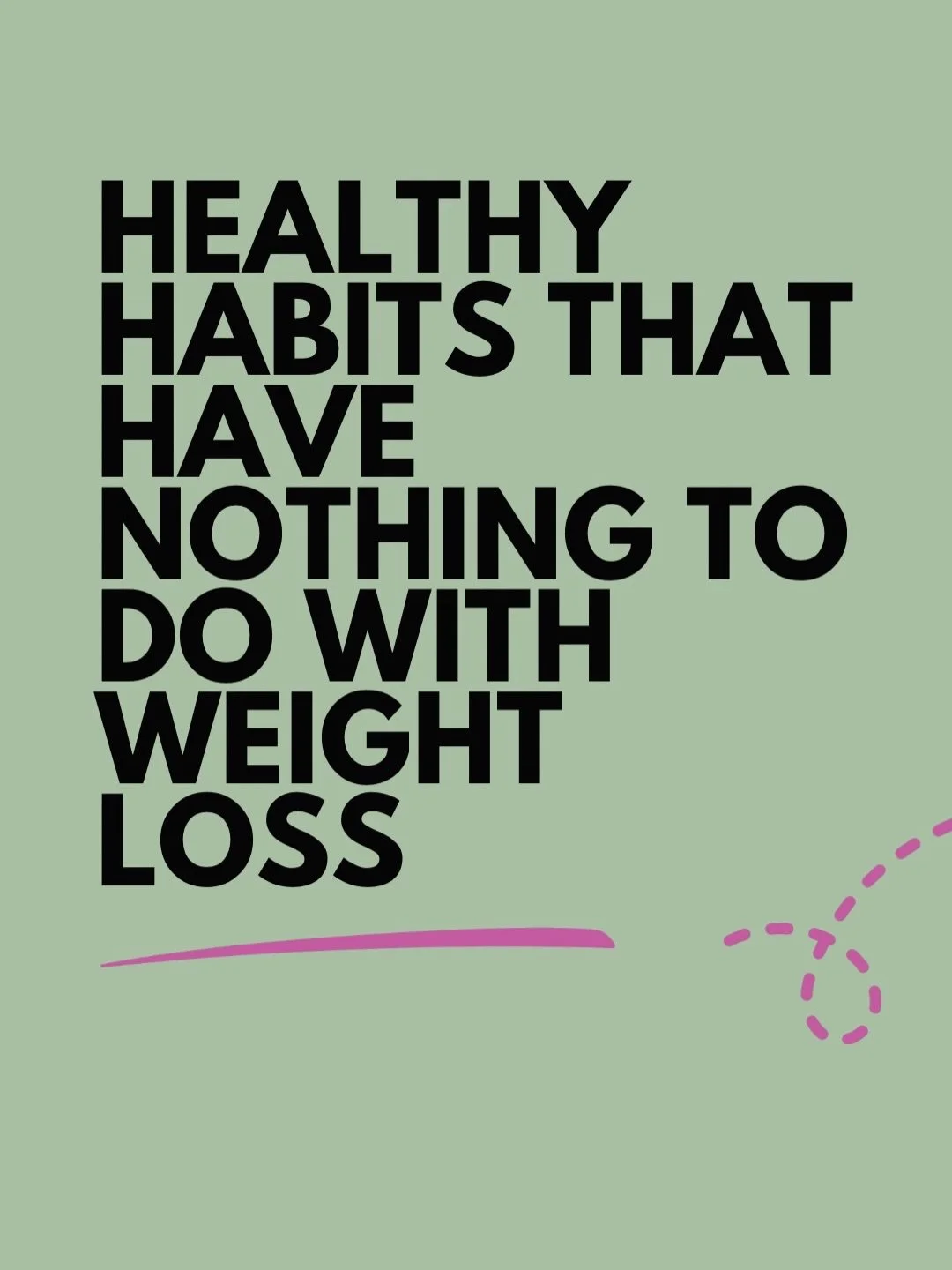 Healthy habits are worth building, even if weight loss isn&rsquo;t your goal ✨ 

We often focus so much on the number on the scales that we forget all the other ways our health can be improved.

🚶🏽A daily walk can boost your mood, improve your fitn
