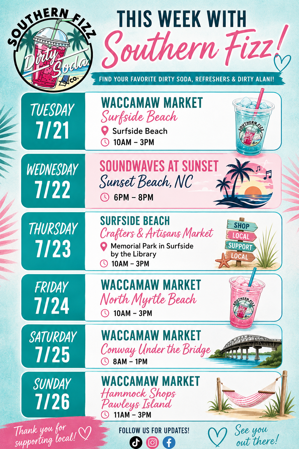 July 20th- 26th
