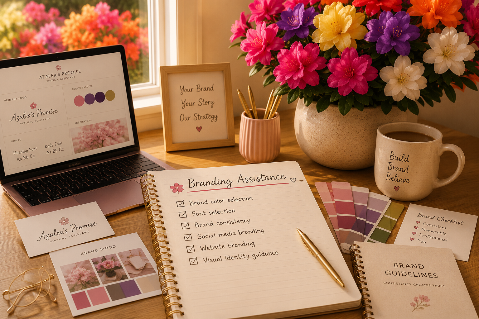 🌸Branding Assistance