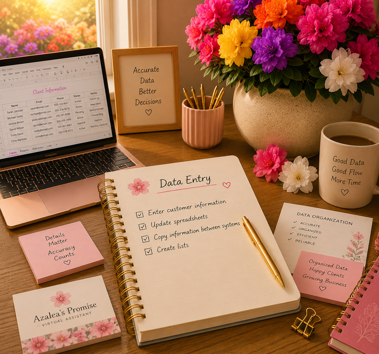 🌸 Data Entry