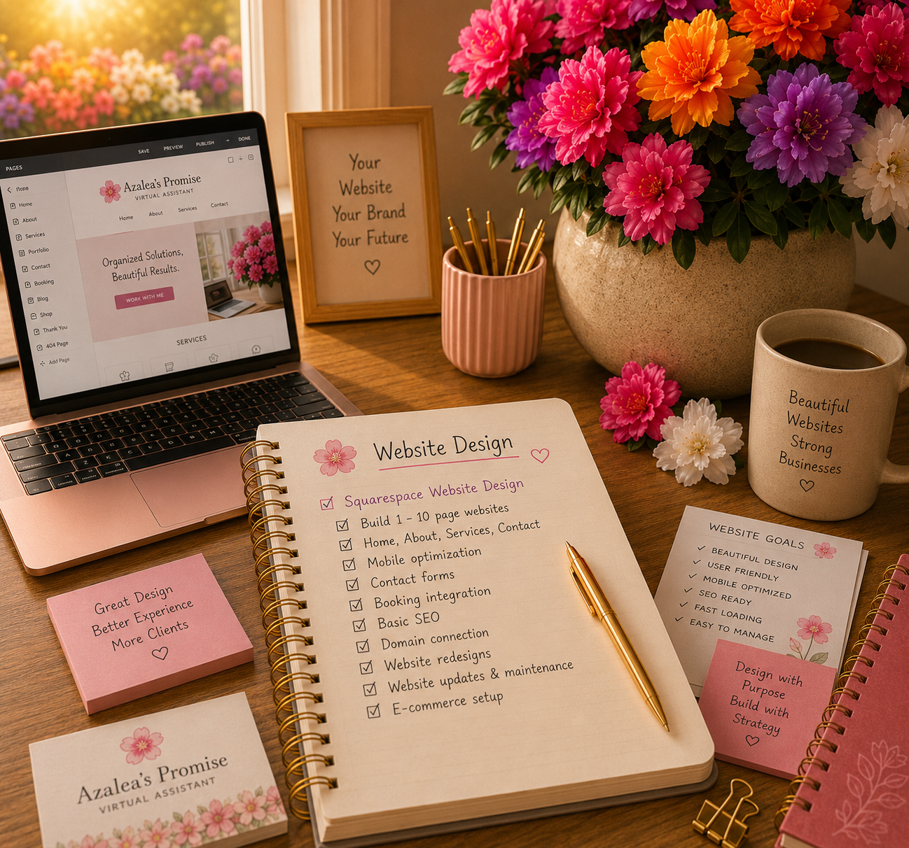 🌸 Website Design