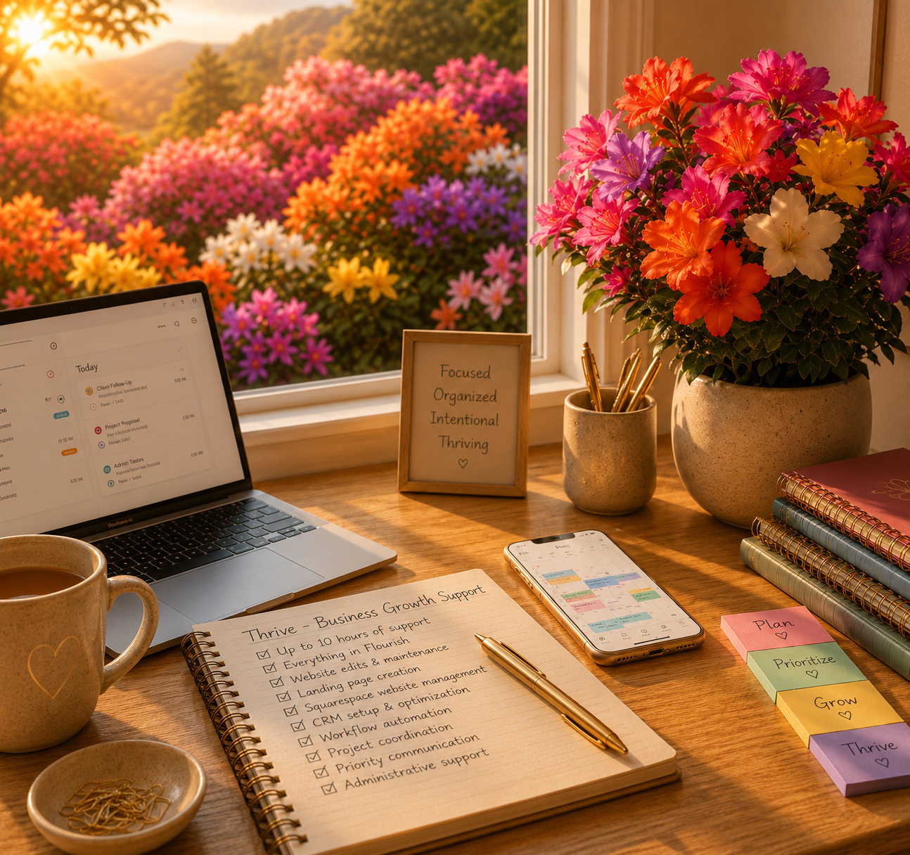 🌸 Thrive - Business Growth Support