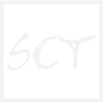 Black background with white handwritten text reading 'SCY'