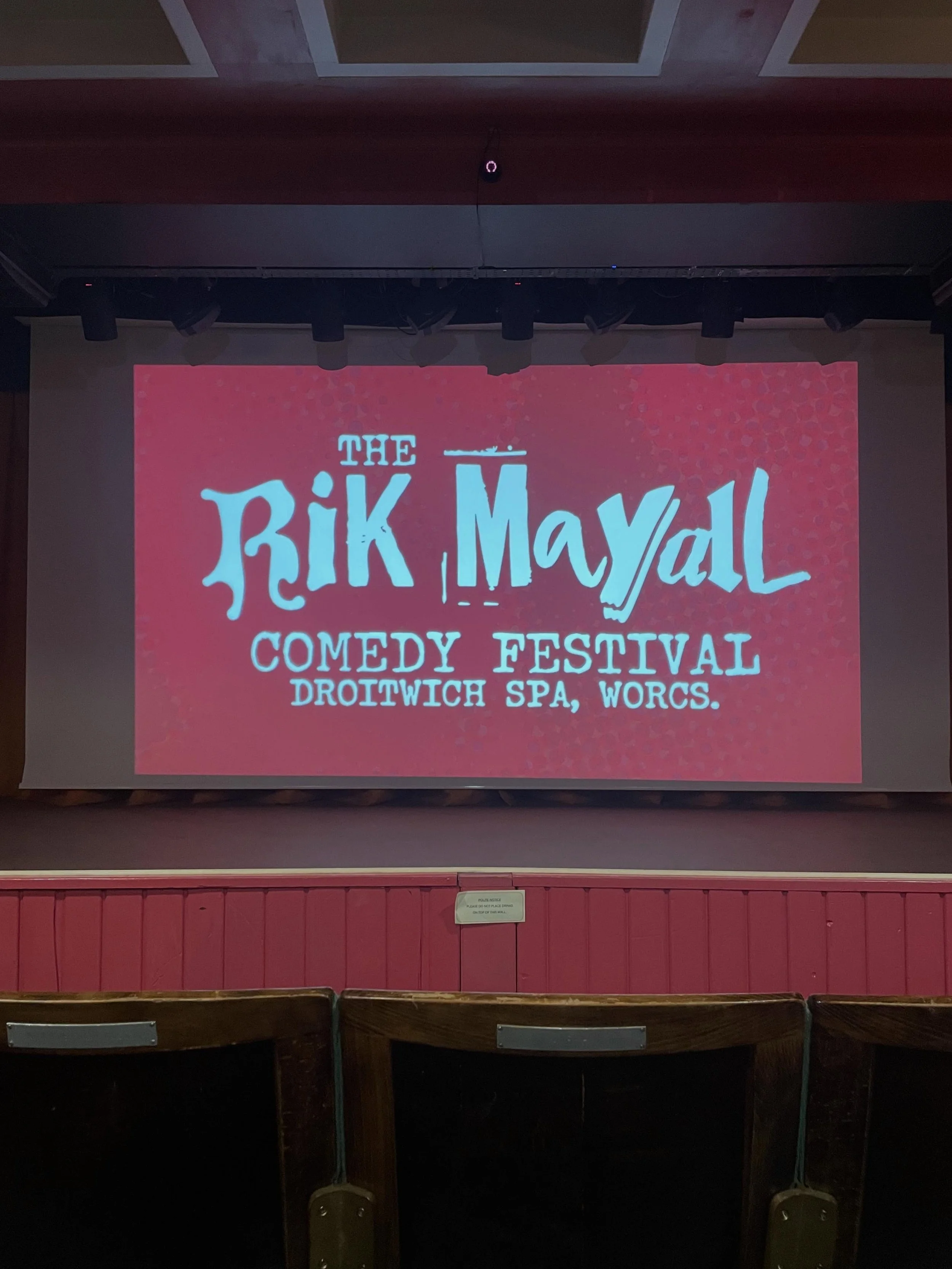 What a beautiful time we had in Droitwich, such an honour to celebrate the life of Rik. Thankyou @rikmayallcomedyfestival for everything ! We couldn&rsquo;t believe this festival was only 2 years old! You&rsquo;ve done an incredible job ❤️ We will de