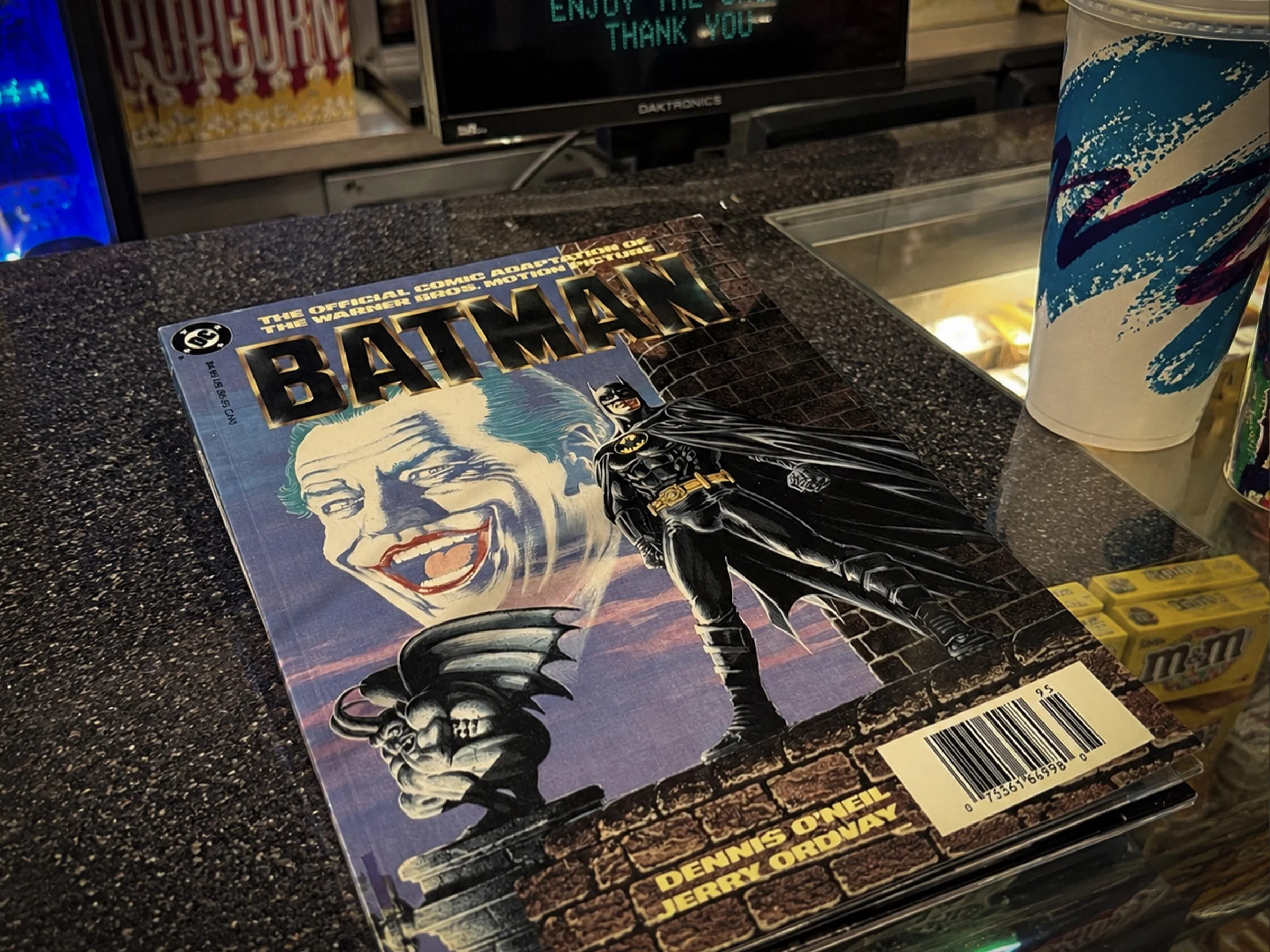 The shadow of the bat