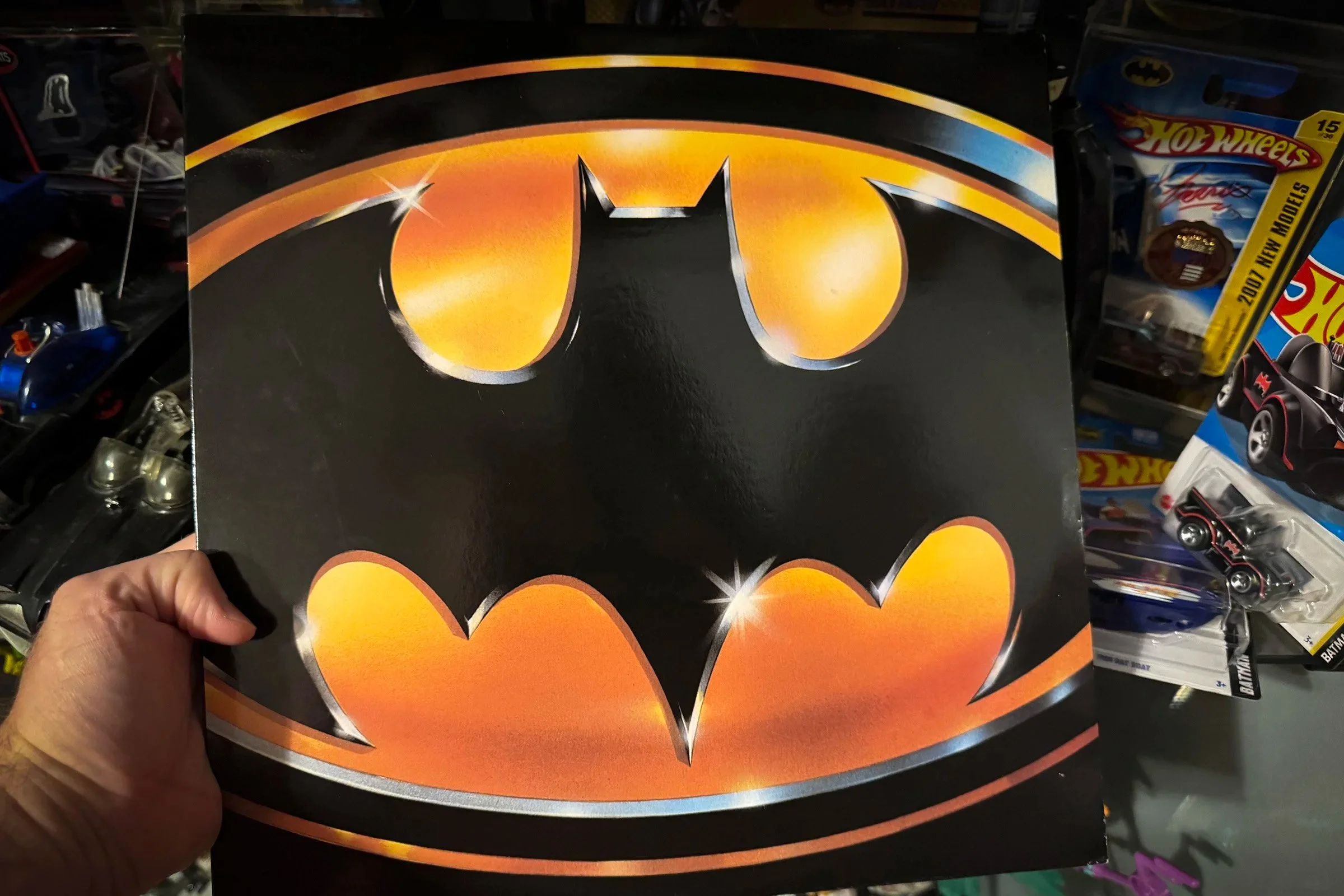 The shadow of the bat