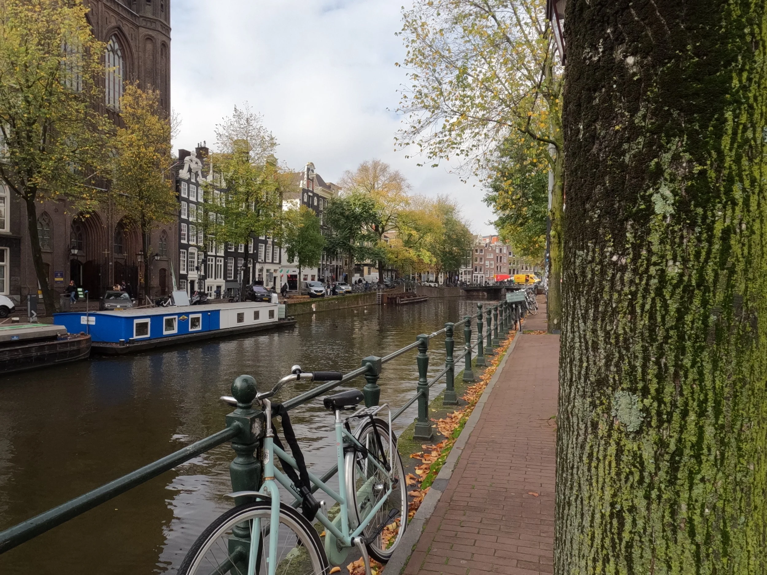 Amstel Canal Amsterdam Netherland