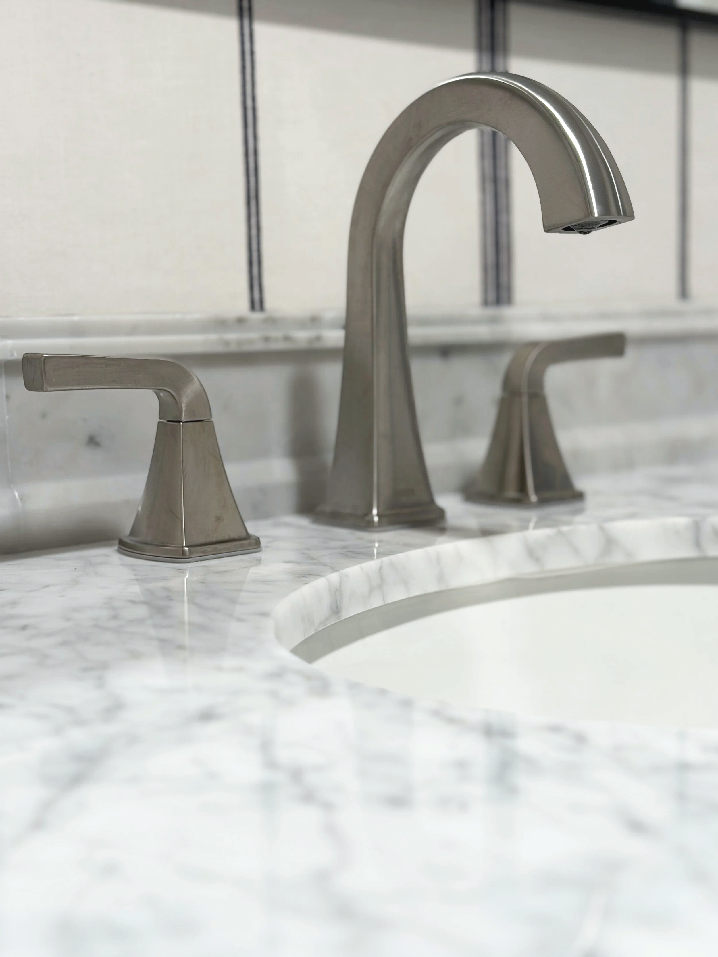 Lake House Main Bathroom Vanity Faucet Detail