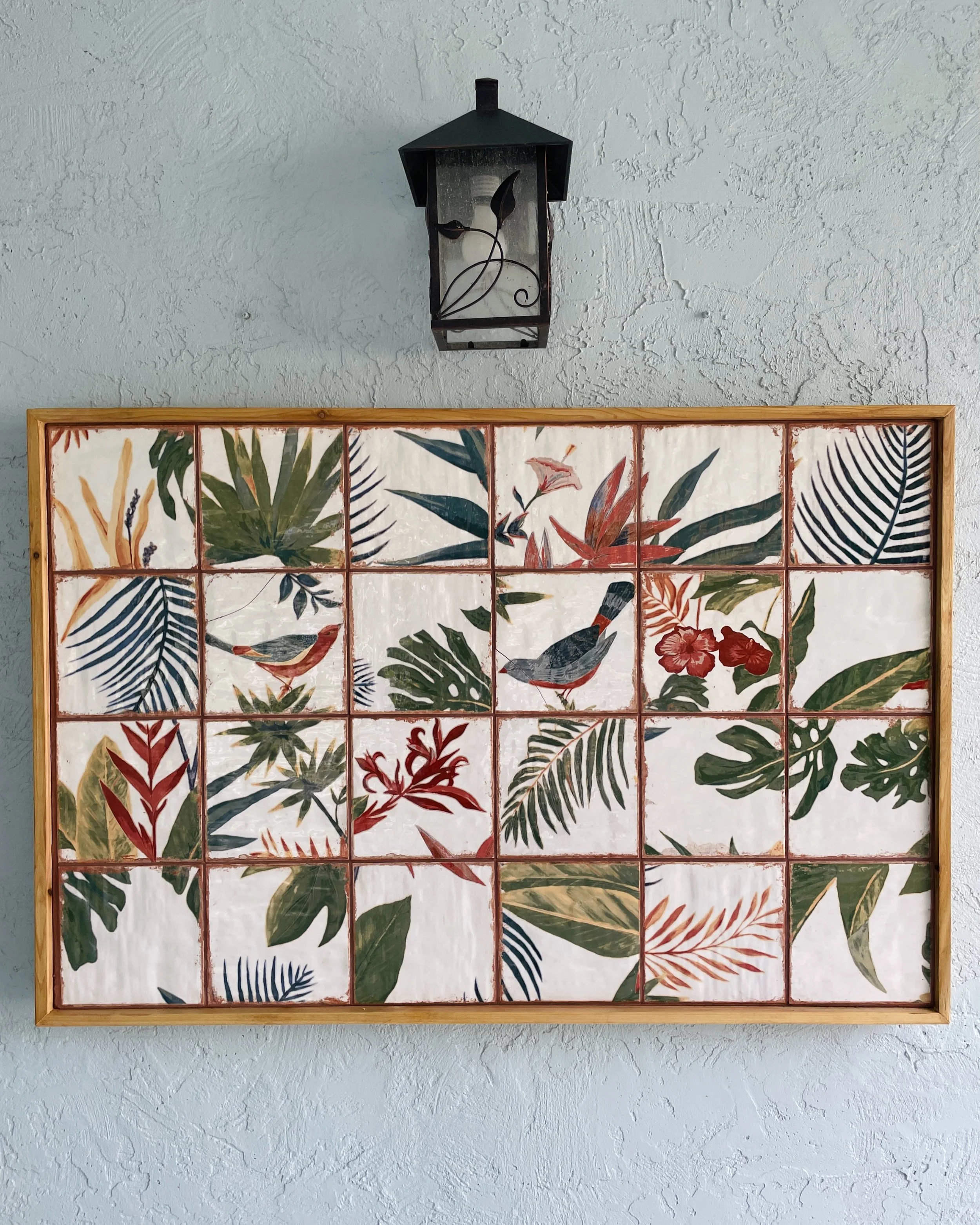 Custom Tile Wall Hanging