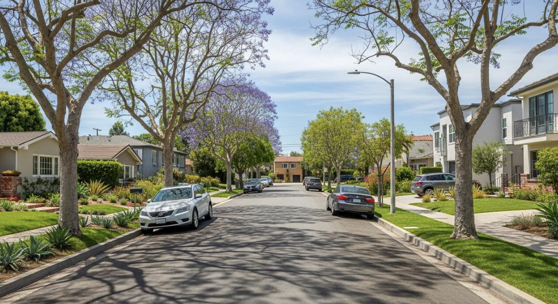 Footbridge Square in Studio City: The Name and the Boundaries