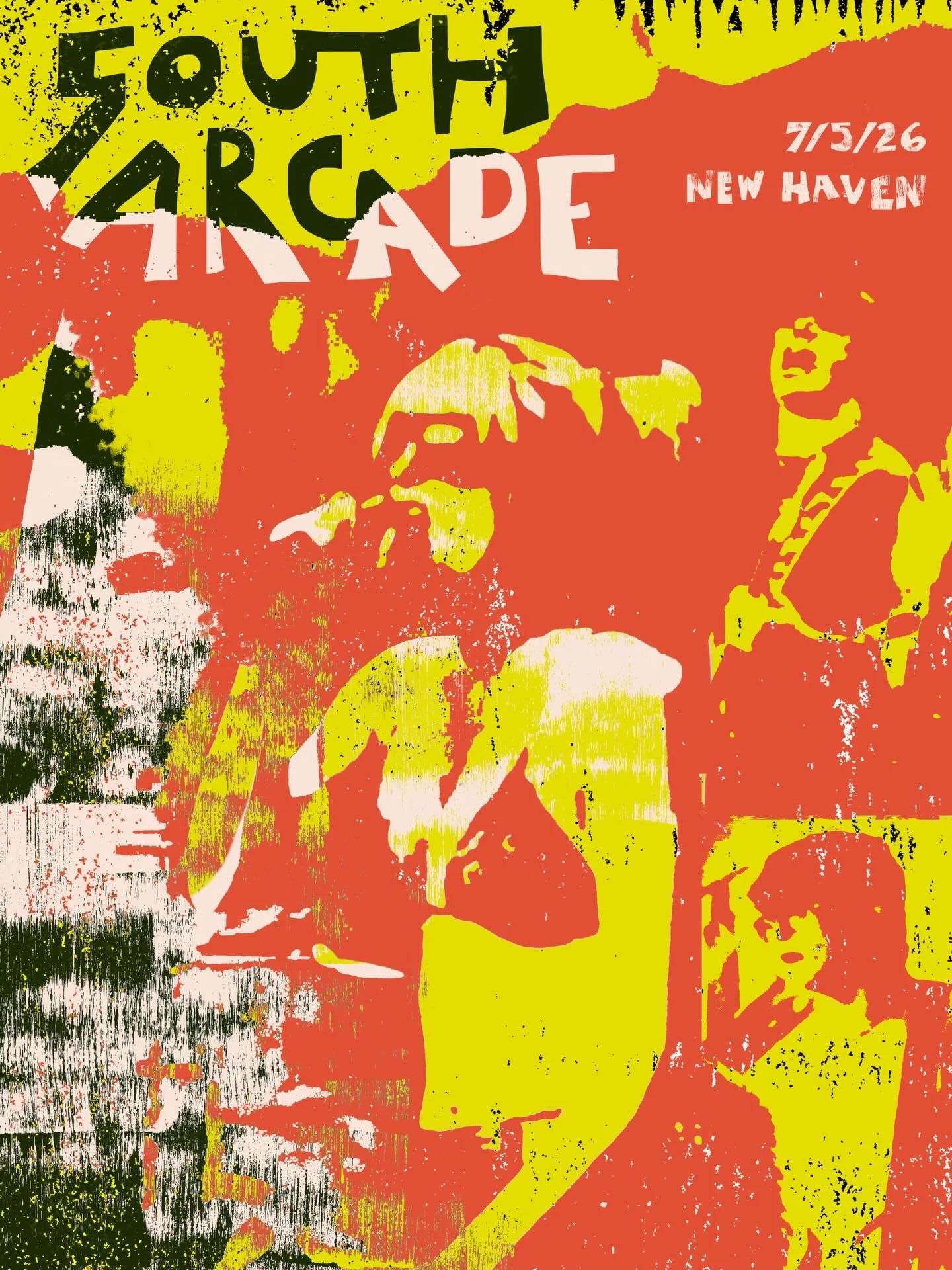 I just saw @southarcade and they were so awesome I had to make a poster