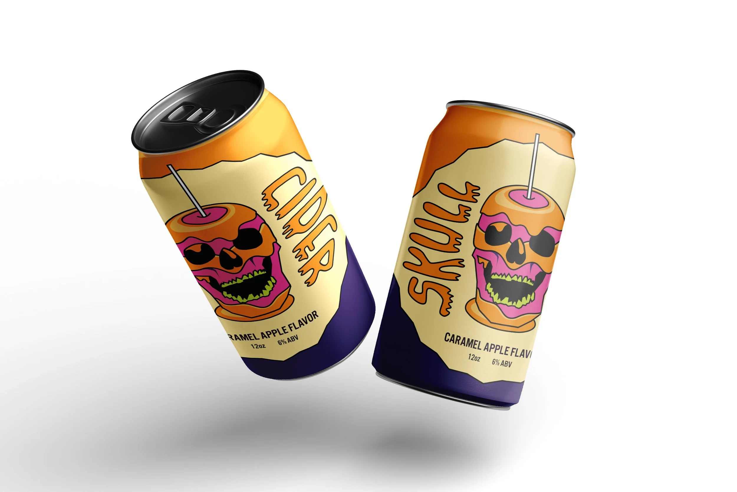 Skull Cider Packaging