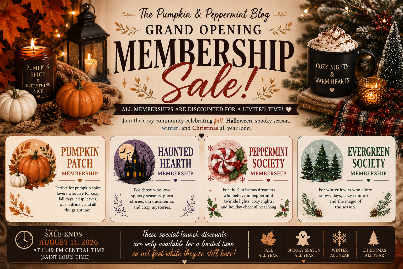 GRAND OPENING MEMBERSHIP SALE! 