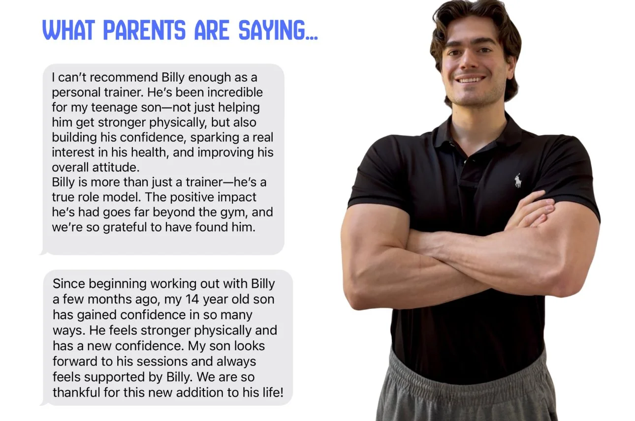 Parent testimonials for Billy Vetter Training/
