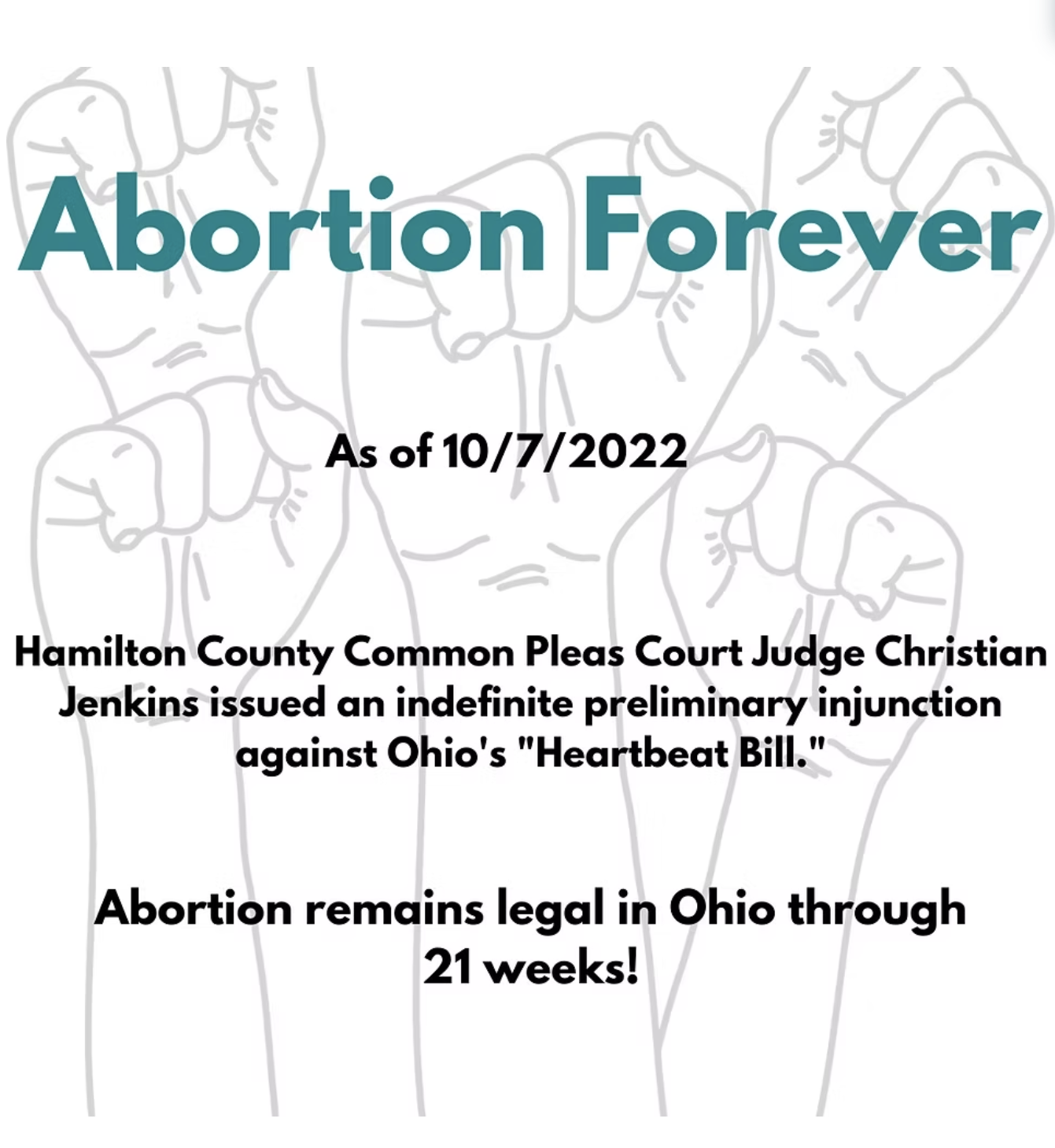 TRO Update: Hamilton County Judge Grants Preliminary Injunction
