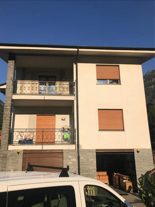 Esterno ristrutturato in Valle d'Aosta