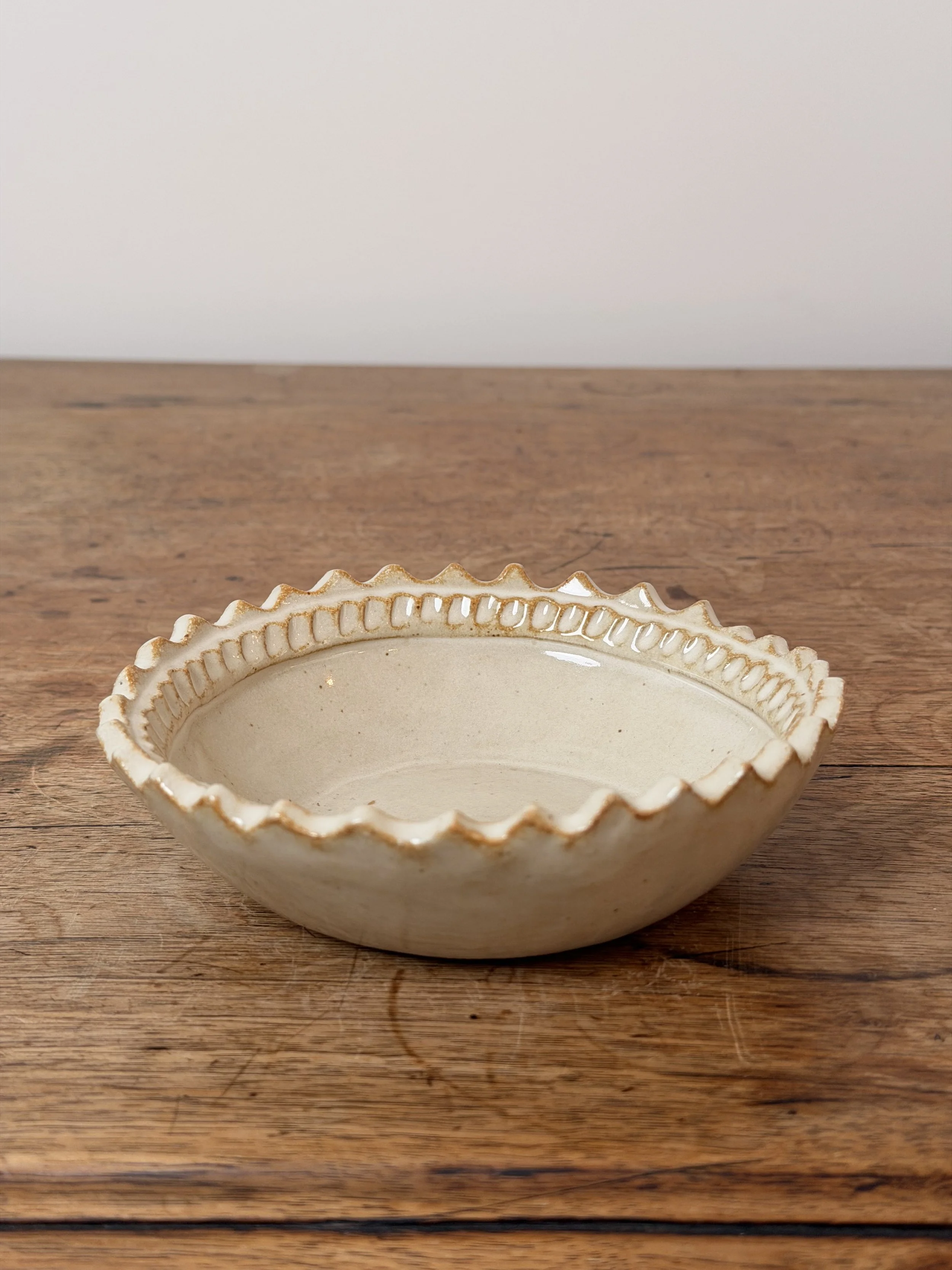 Scallop Cereal Bowl
