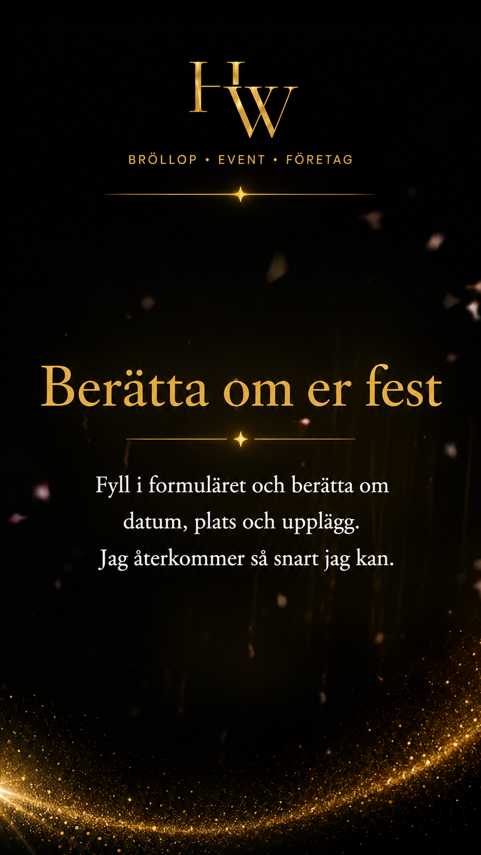Recensioner från tidigare kunder efter bröllop och event.