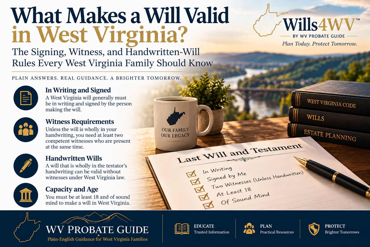 What Makes a Will Valid in West Virginia?