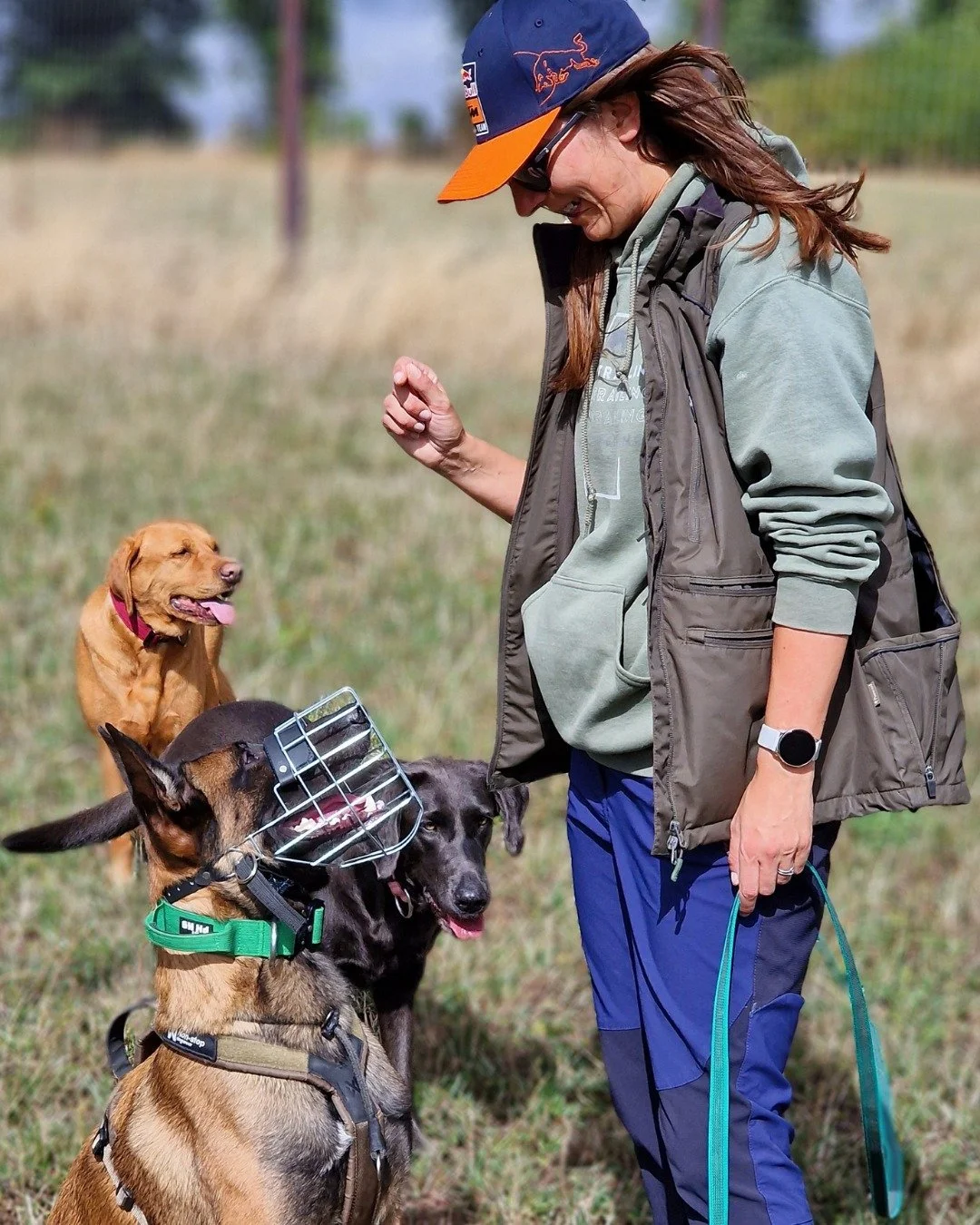 Science geek. Forever student. Budding dog collector.  And usually found under a baseball cap. That about sums me up.

I'm Oksana. The face behind K9 Trail Slayers and Malvern Scent School. And, if you see me out on a session with my dogs, I&rsquo;m 