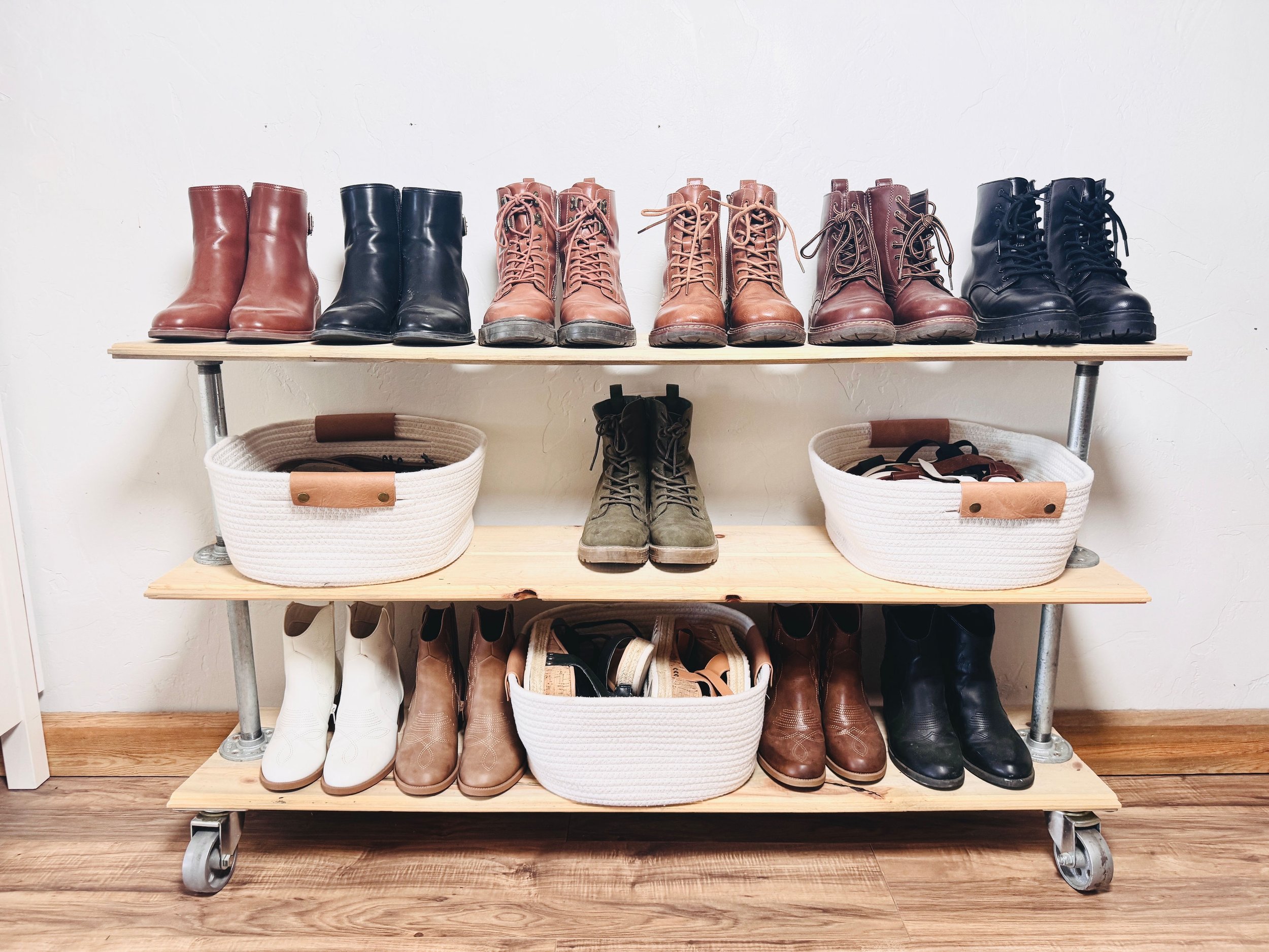 Professional shoe organization systems and display ideas for Park City homes.