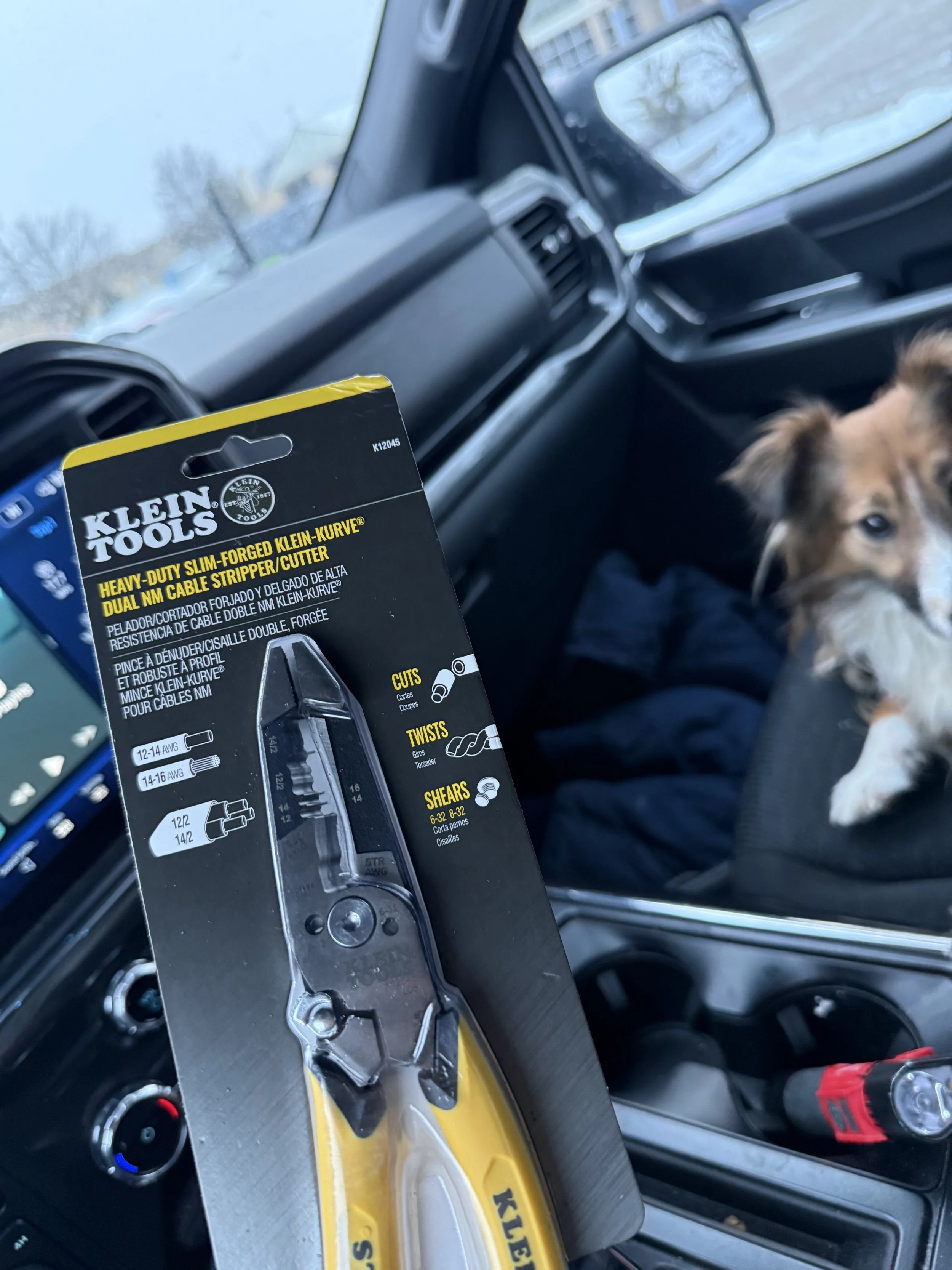 Professional trade tools utilized by licensed electricians at ProVolt Electric for residential repair services in Bloomington, Indiana.