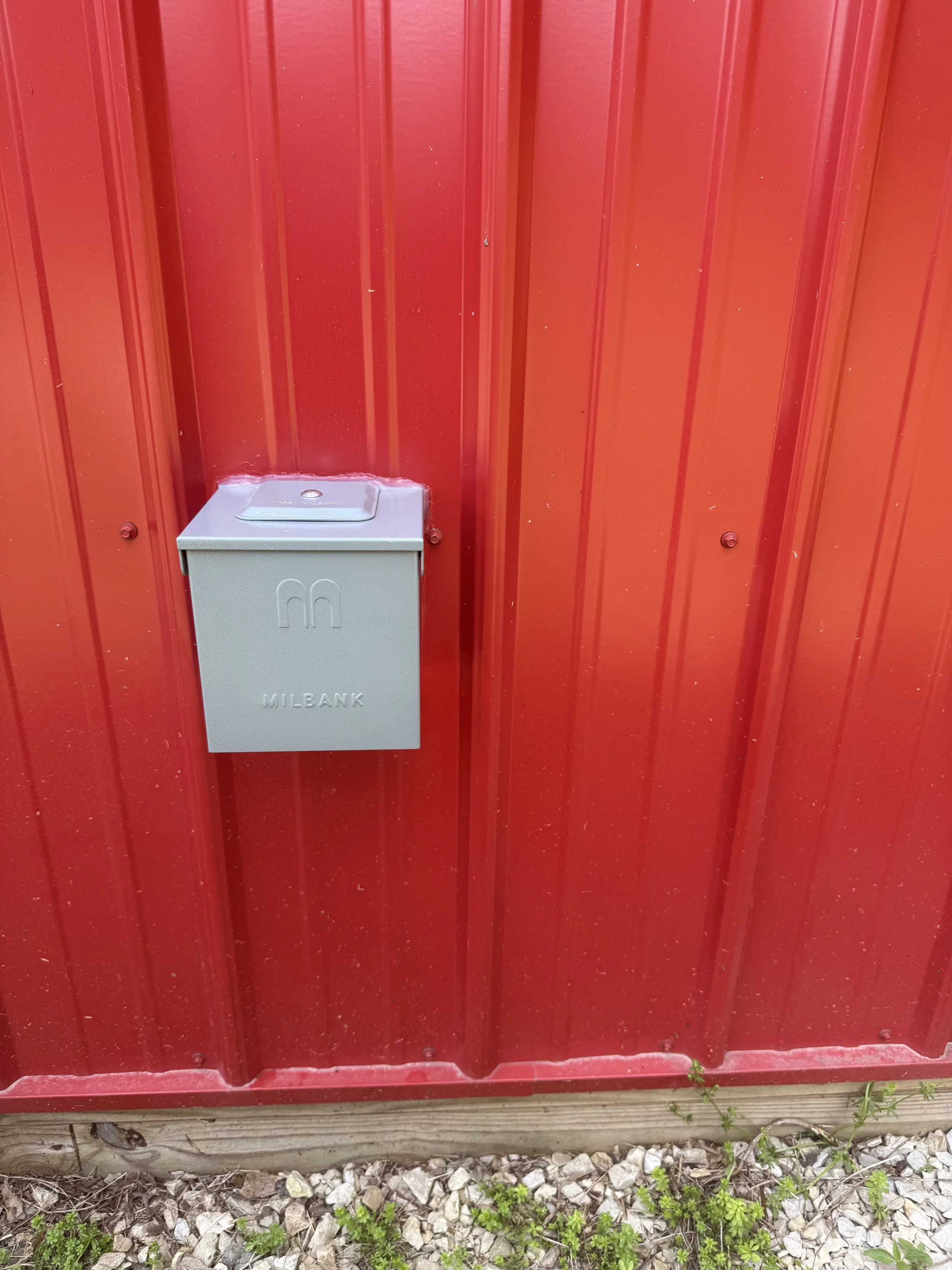 50 amp RV inlet box installation, dedicated camper power hookup wiring, and exterior high-voltage receptacle setup by ProVolt Electric in Bedford, Indiana.