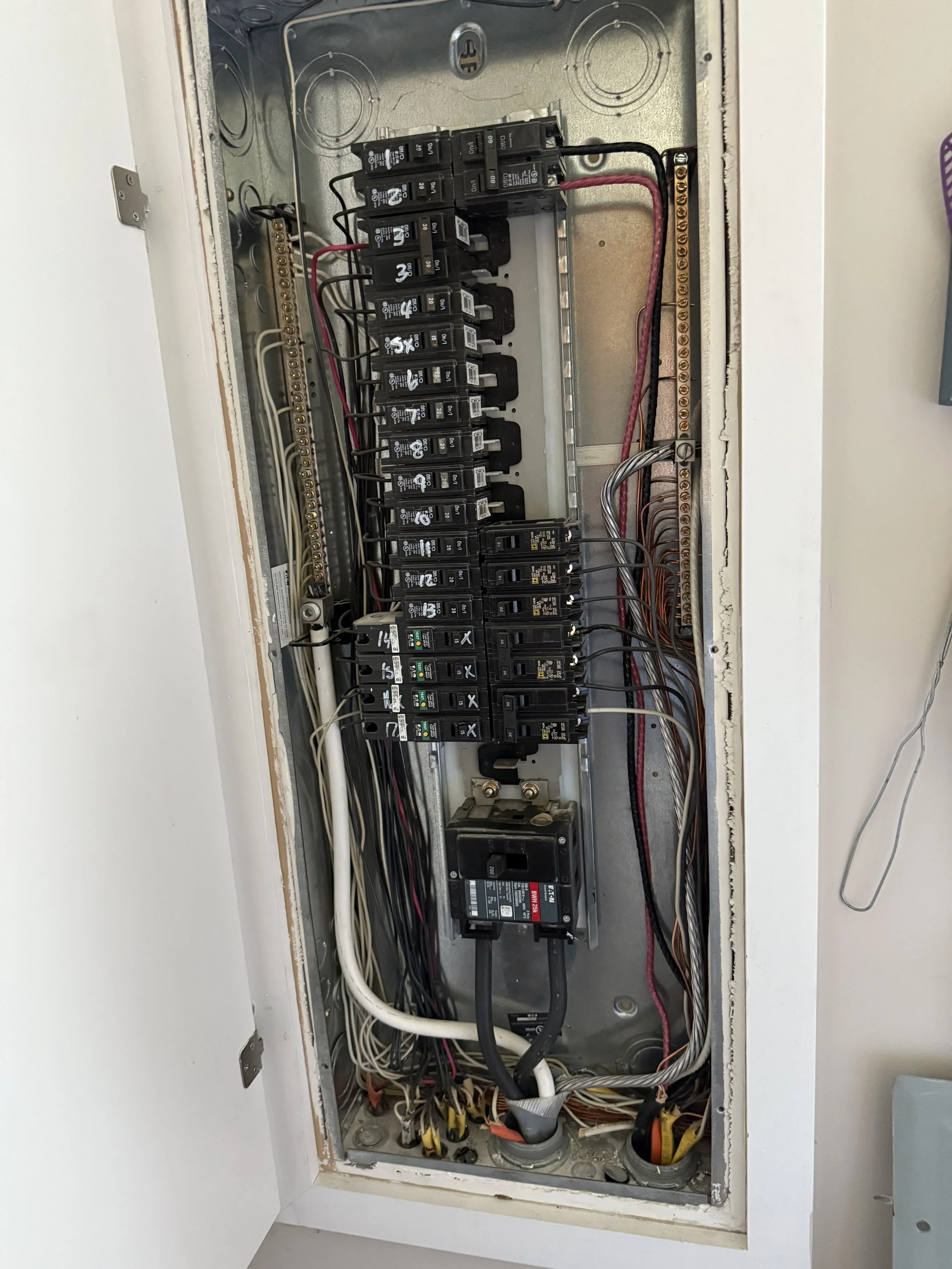 Emergency electrical panel repair, urgent circuit breaker troubleshooting, and fast home power restoration by ProVolt Electric in Bloomfield, Indiana.