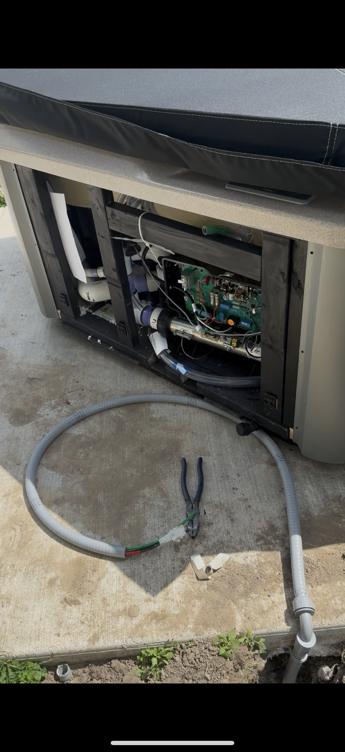 Hot tub electrical installation, dedicated circuit wiring, and spa repair services by ProVolt Electric in Bloomington, IN.
