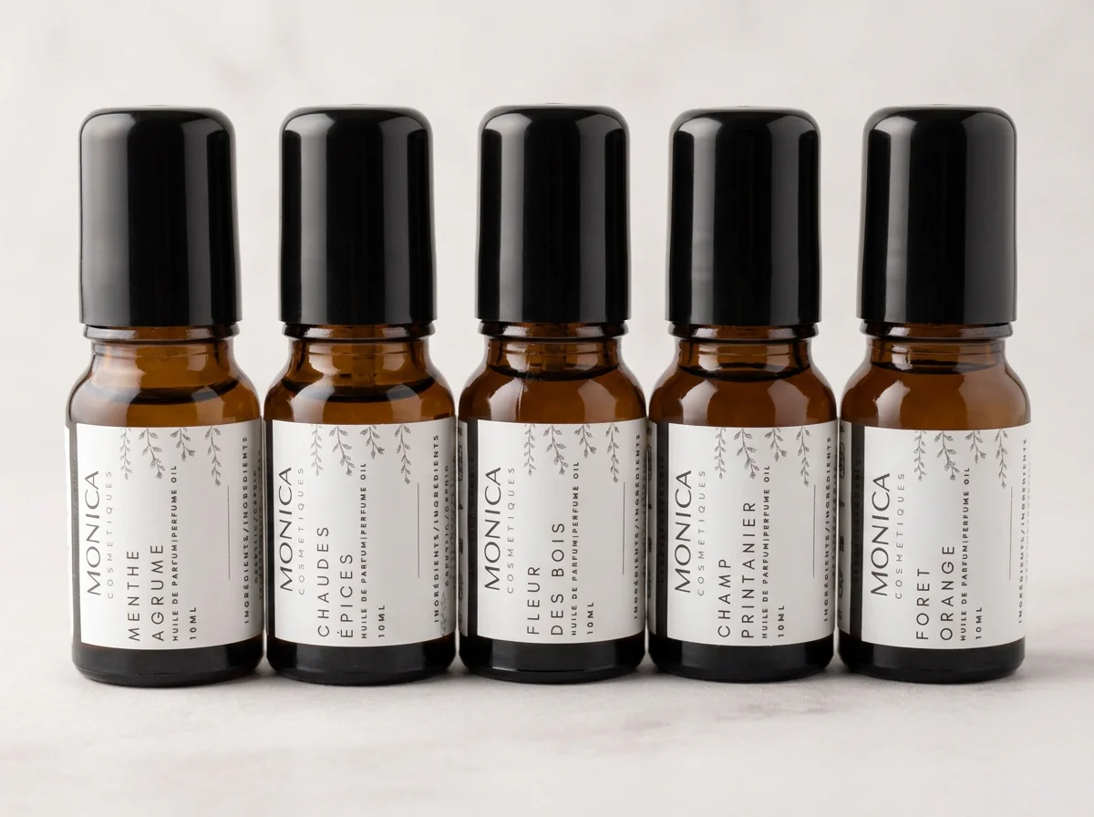 Huile de parfum aux huiles essentielles