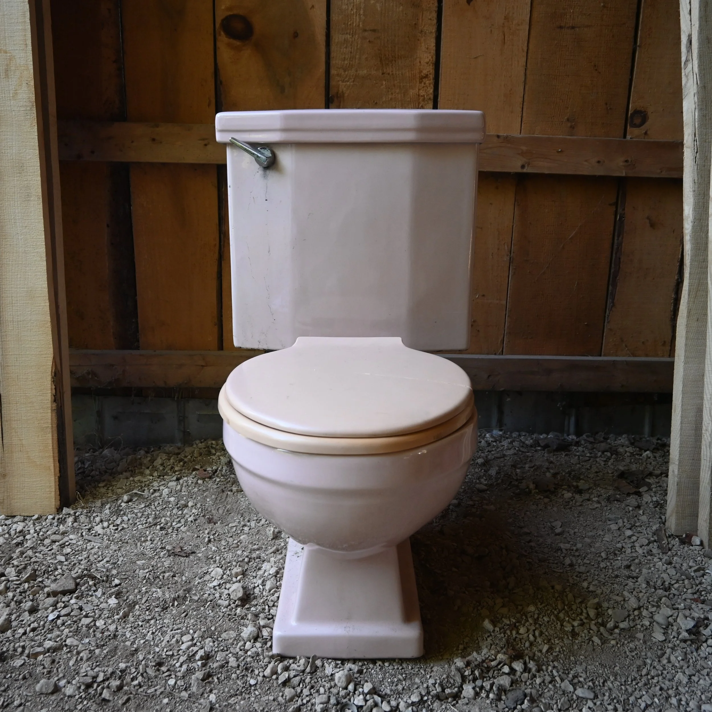 Corallin Pink Standard Toilet - Corallin Set
