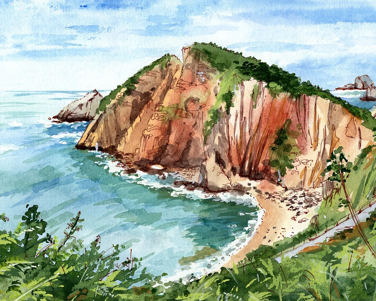 Playa del Silencio, Cudillero