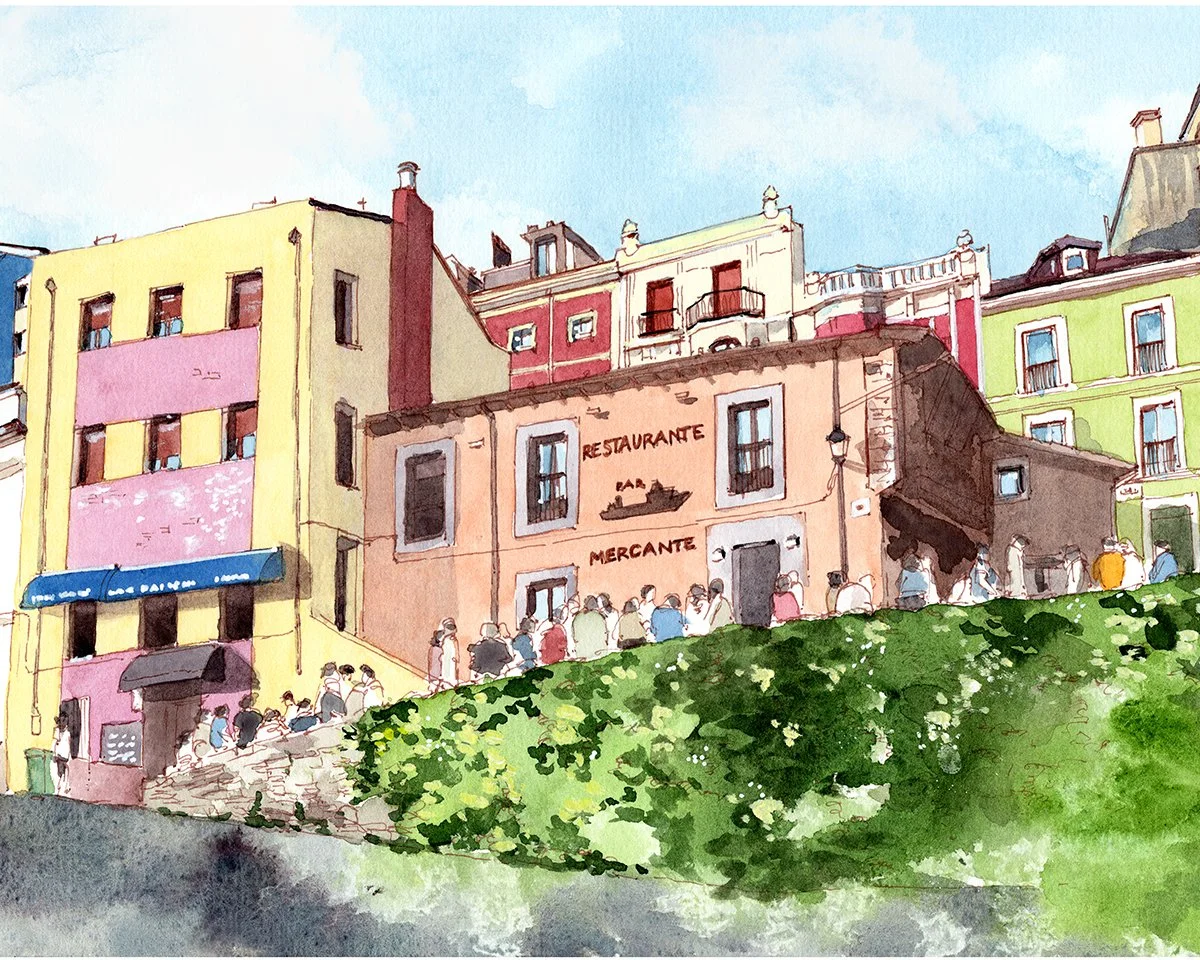 Cuesta del Cholo, Gijón