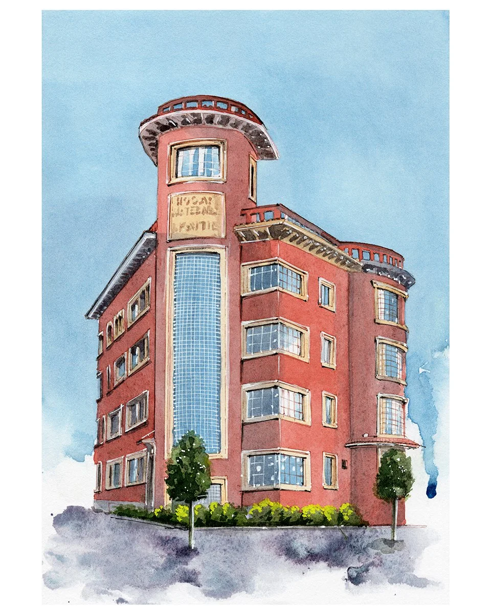 Casa Rosada (Hogar Materno Infantil), Gijón