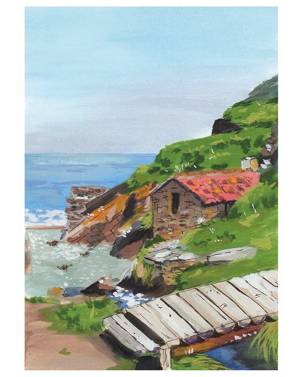 Playa de Vallina, Cudillero
