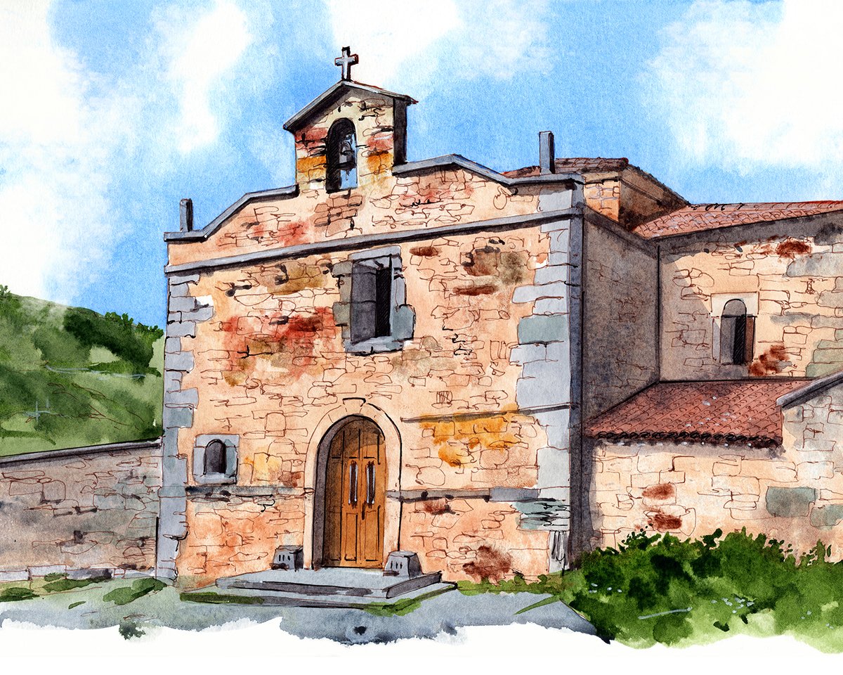 Santuario de la Virgen del Otero - Pola de Laviana