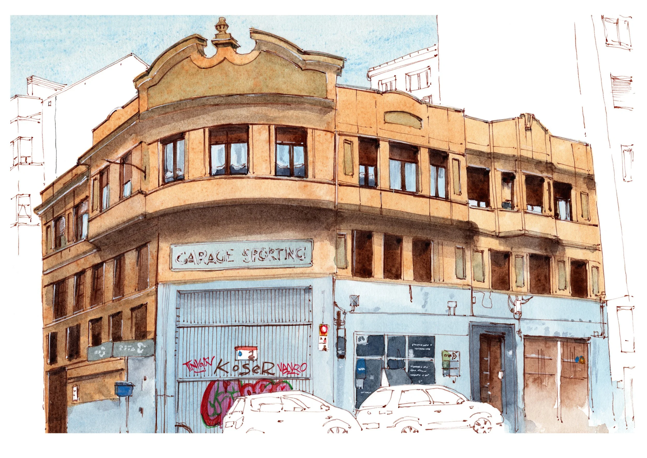 Garaje Sporting, Gijón