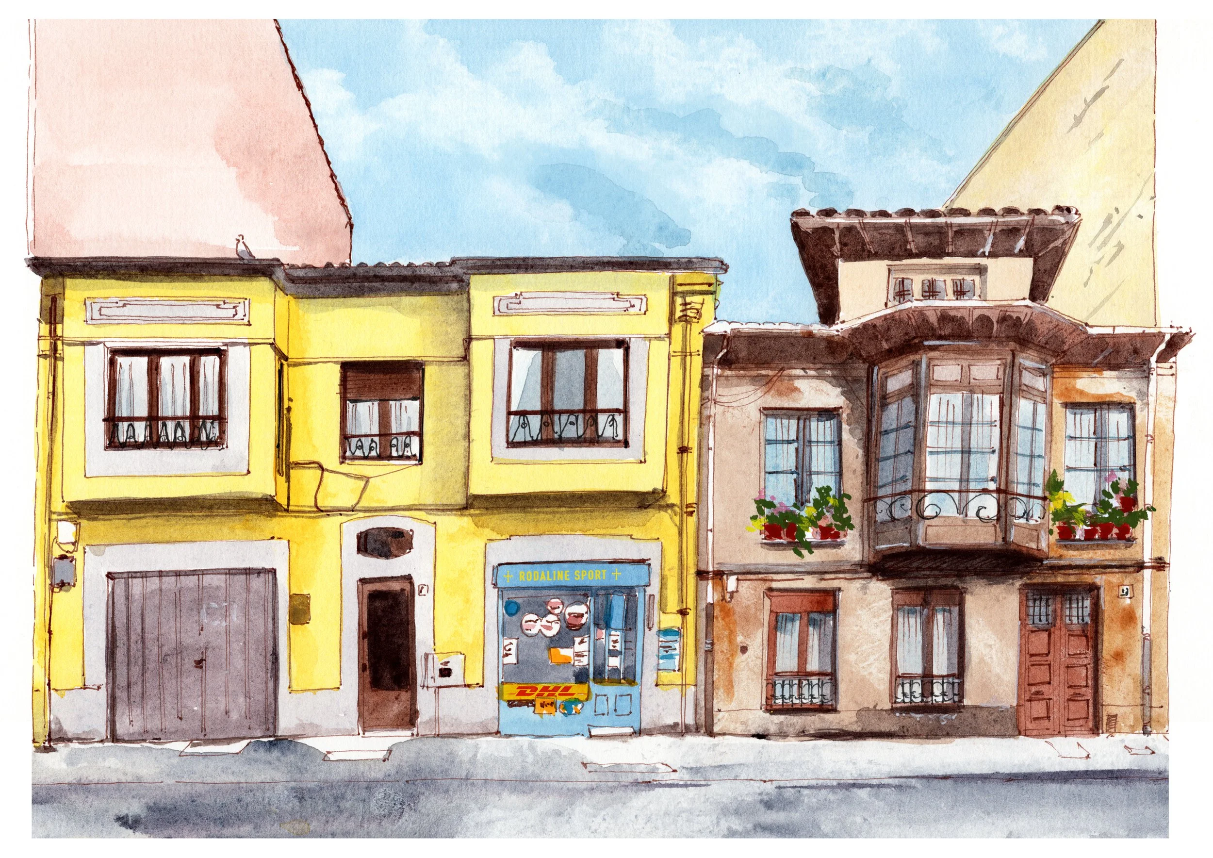 Calle Cean Bermúdez, Gijón