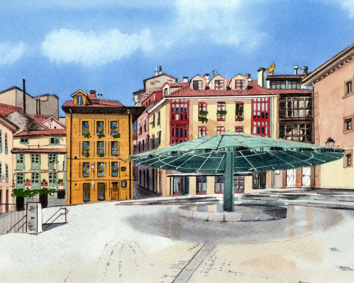 Plaza del Paraguas, Oviedo