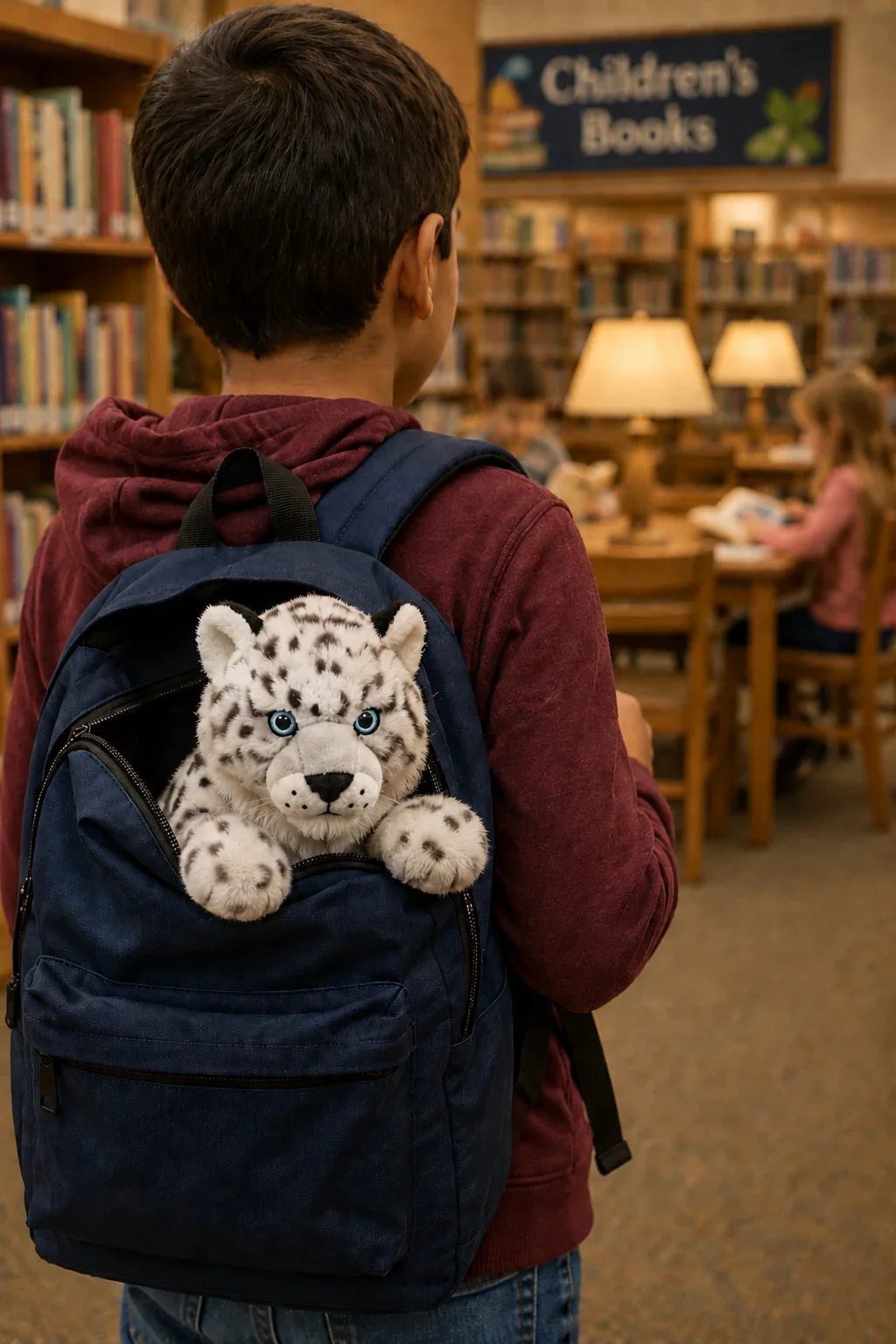 Snow Leopard Adventure Buddy Plush