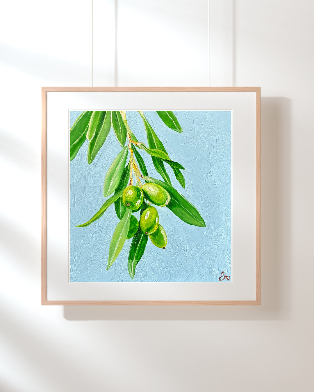 "ABIDE" 8" X 8" PRINT