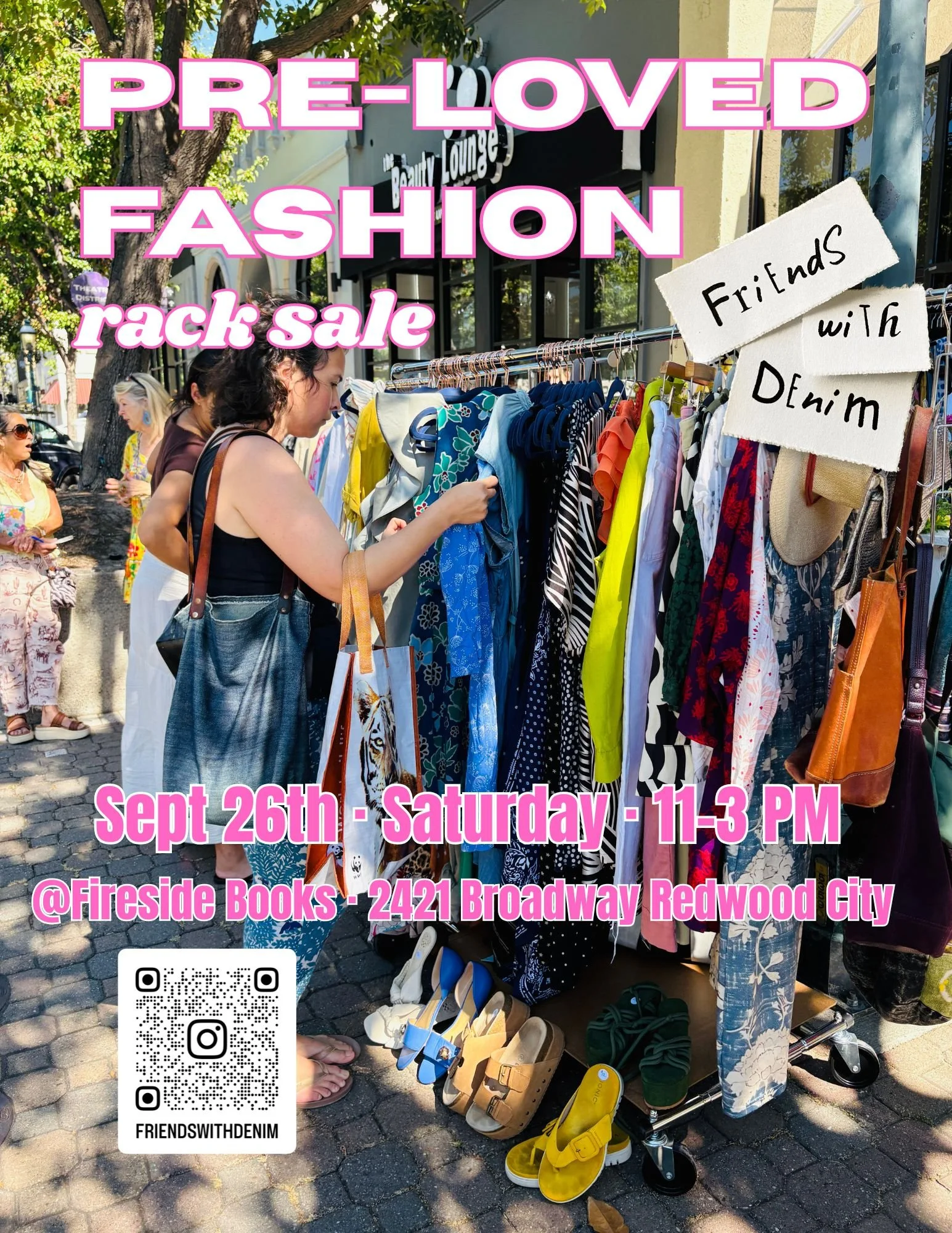 flyer for next popup event